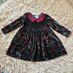 Vintage girls fancy dress with cinch clip size 6